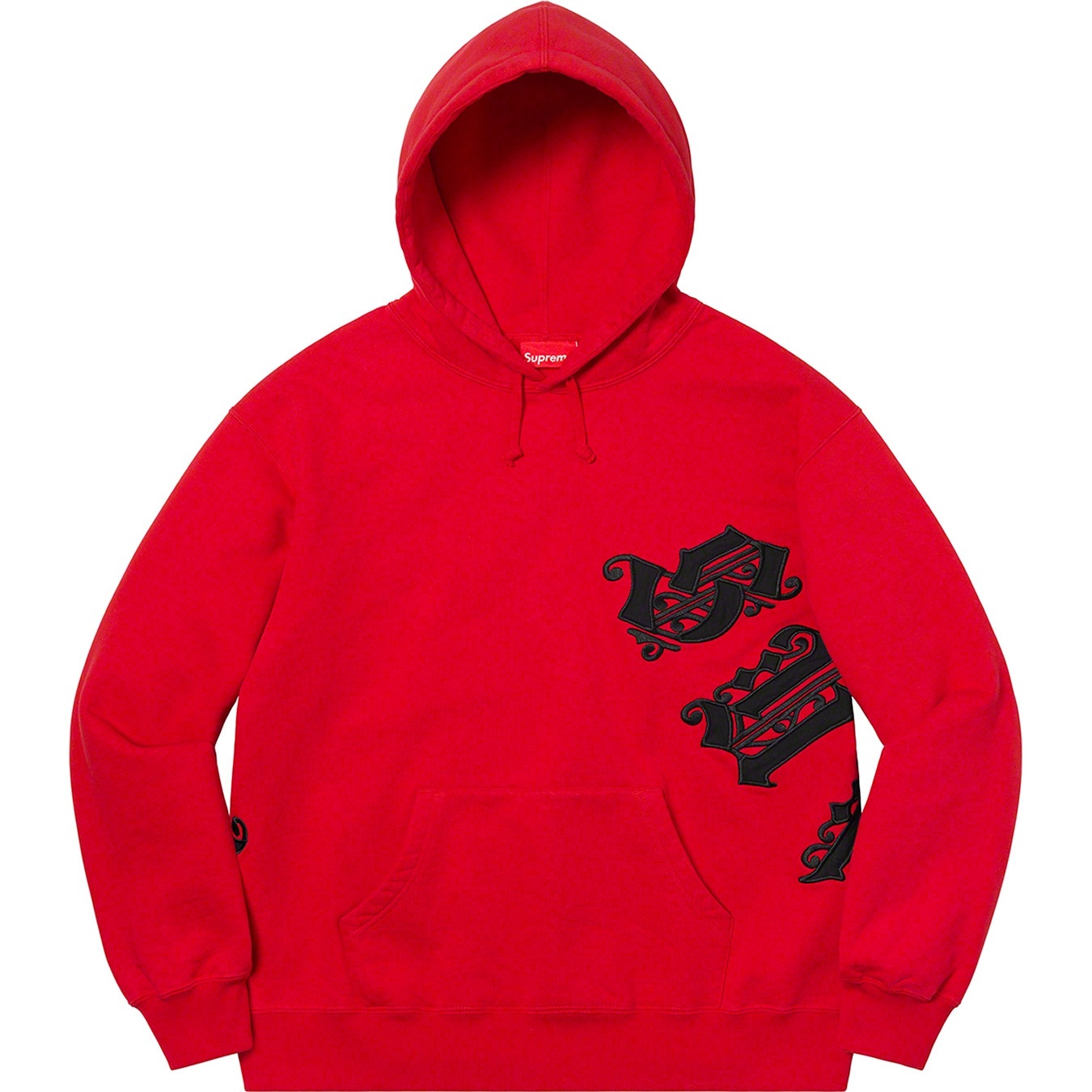 Old English Wrap Hooded Sweatshirt view 8